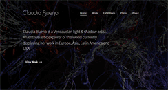 Desktop Screenshot of claudiabueno.com