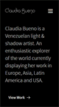 Mobile Screenshot of claudiabueno.com